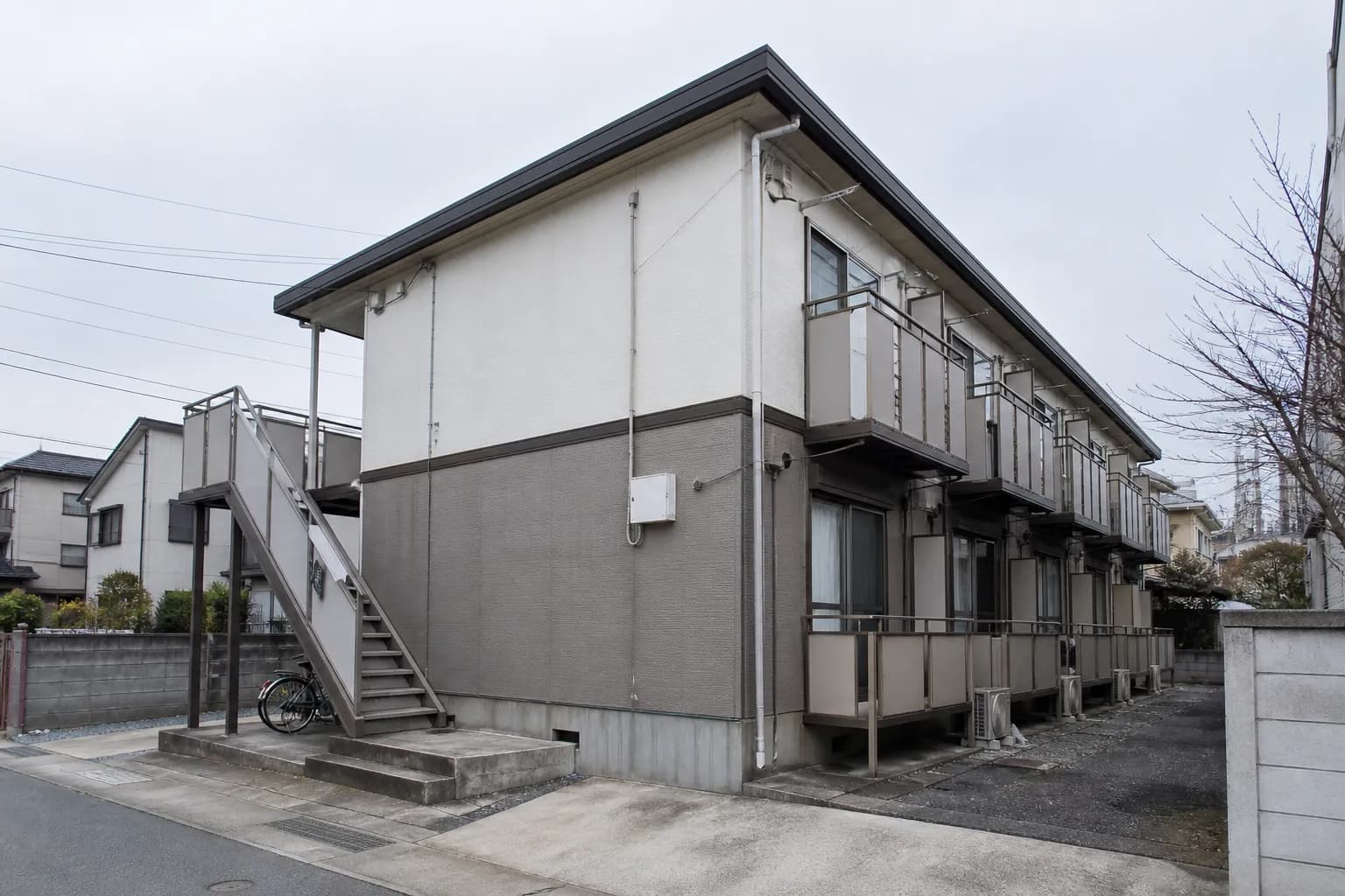 つばさ荘 305の外観(1K・北向き)